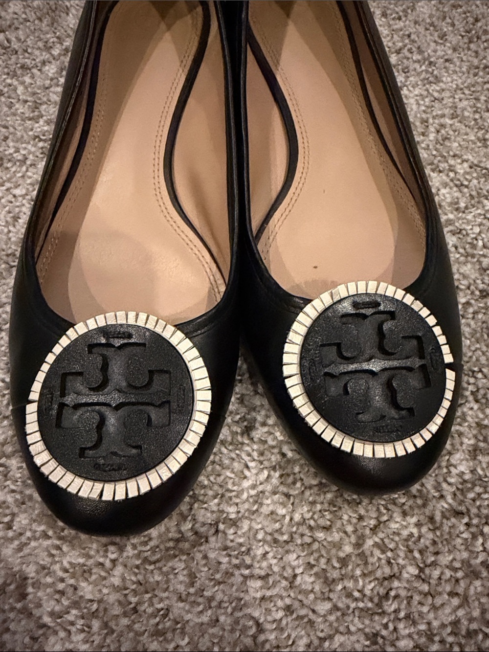Tory Burch Miller Fringe Ballet Flat - Picture 2 of 7
